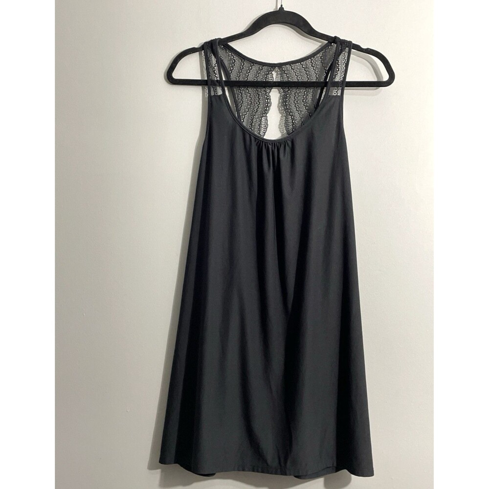 Apt. 9 Women’s Black Sleep Dress Nightgown Cozy Feminine Loungewear Size L